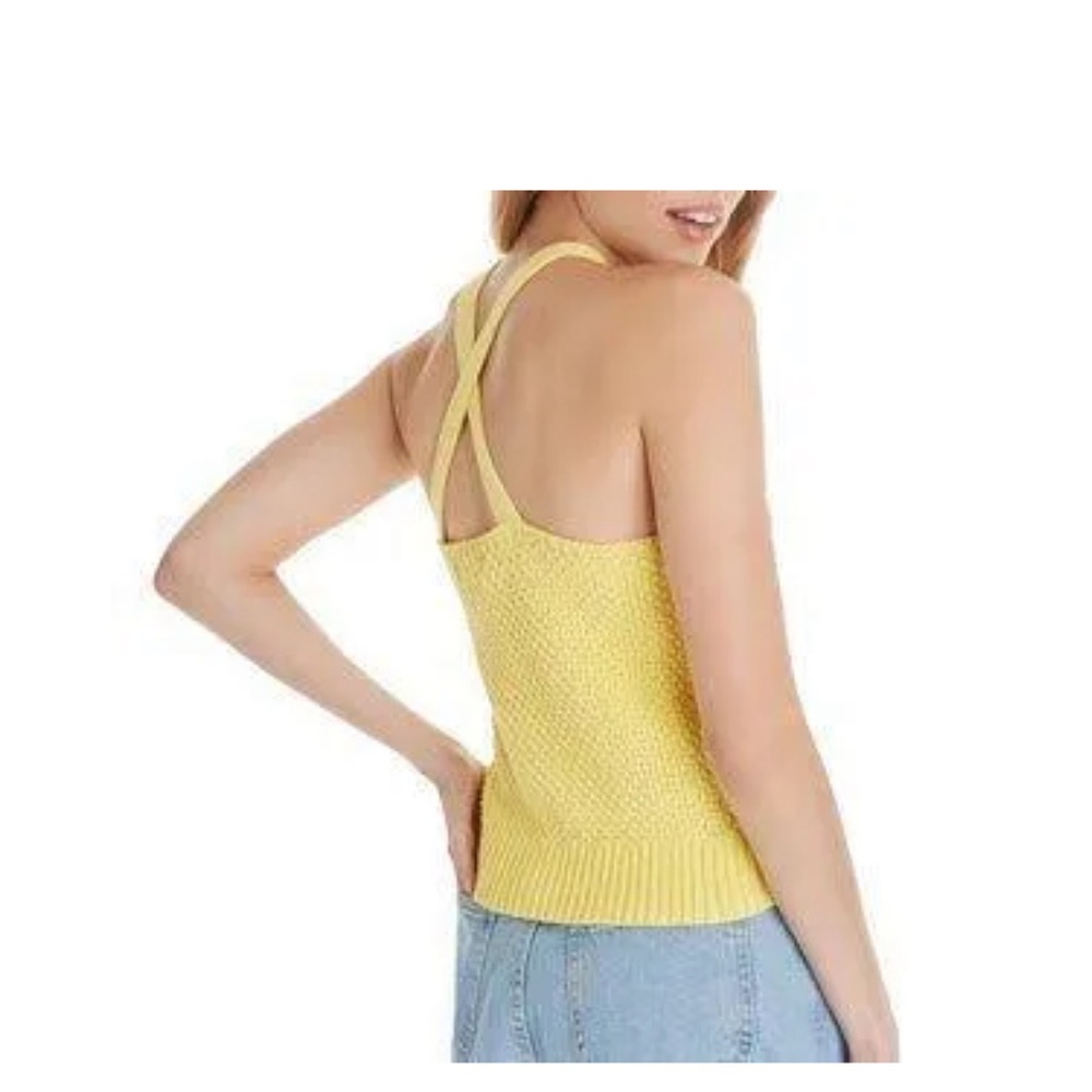 525 America, Sweater tank, lemon yellow, Small